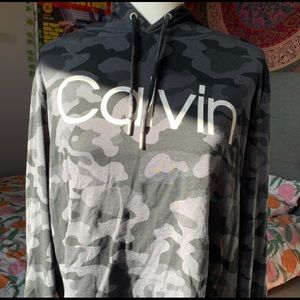 Calvin Klein camo hoodie